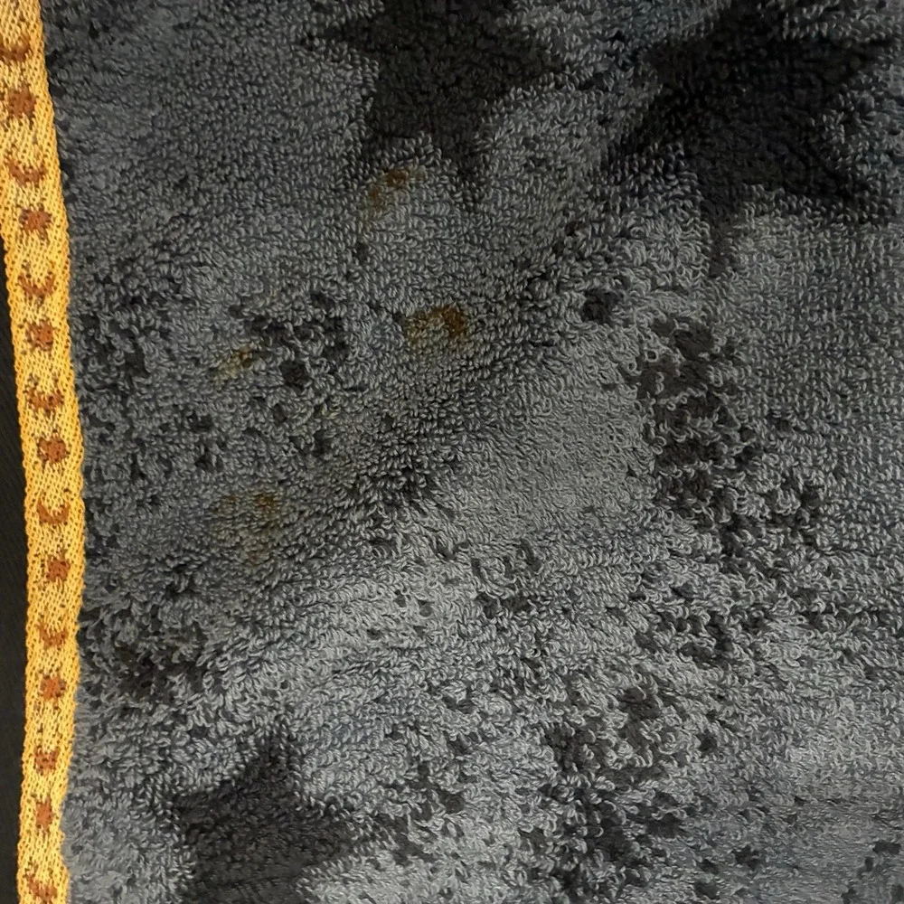 Vtg 90s Springmaid Celestial Bath Towel Navy Blue Sun Moon Stars Y2K Whimsigoth